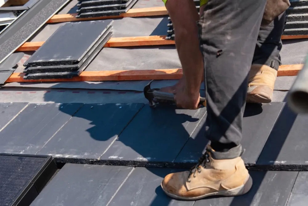 Rénovation toiture près de Lassouts